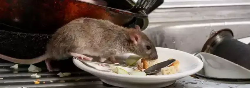 rodent in kitchen