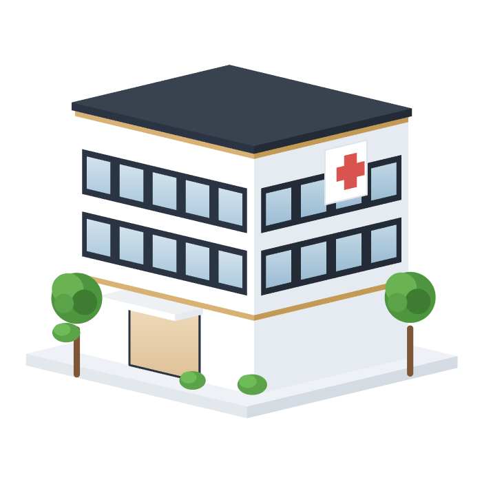 healthcare facility icon